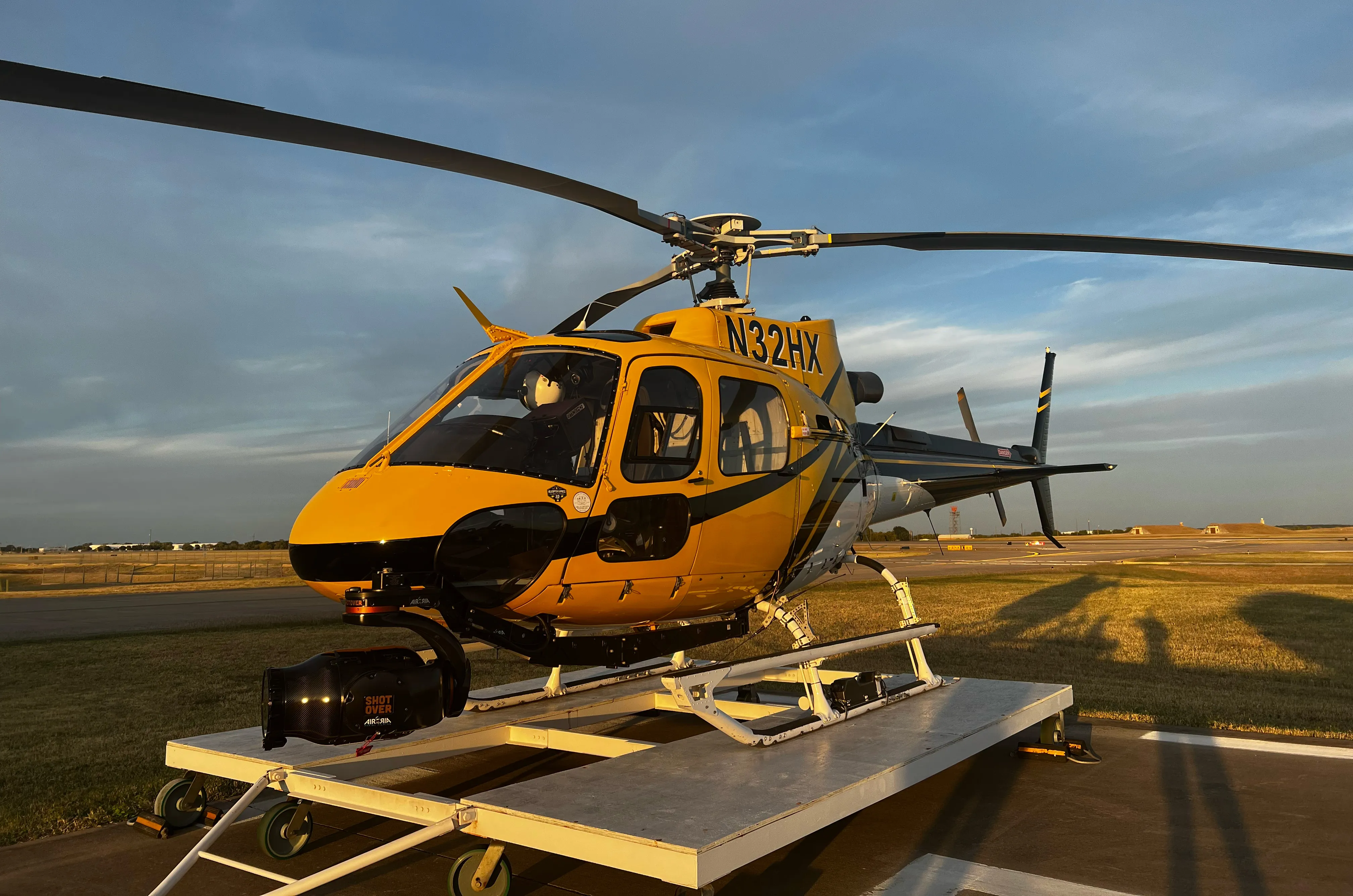 Helicopter cinematography